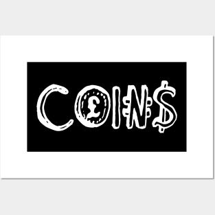 coins Posters and Art